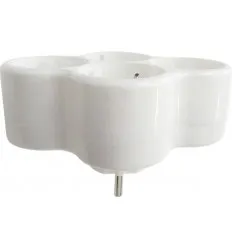 Adaptor Stea Cu 4 Prize Cu Impamantare