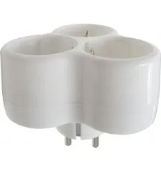Adaptor Stea Cu 3 Prize Cu Impamantare