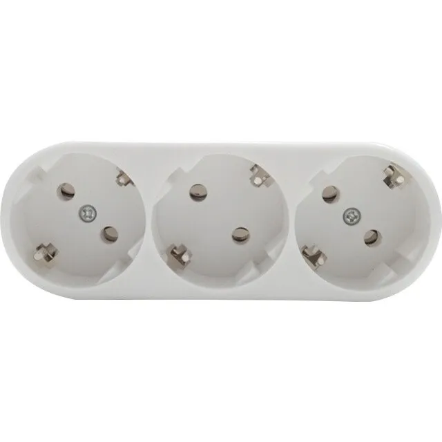 Adaptor Liniar Cu 3 Prize Schuko - 1