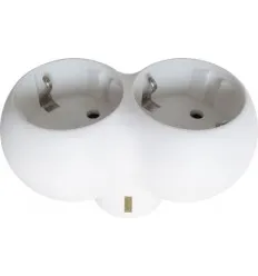 Adaptor Rotund Cu 2 Prize Schuko
