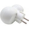 Adaptor Rotund Cu 2 Prize Schuko - 4