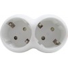 Adaptor Rotund Cu 2 Prize Schuko - 1