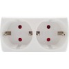 Adaptor Drept Cu 2 Prize Schuko - 1