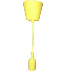 Pendul E27 Deco Galben