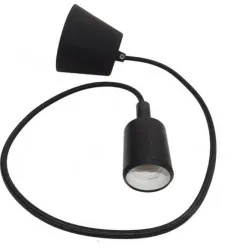 Pendul E27 Deco Negru