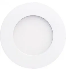 Spot Led 6W Rotund Slim Mat Alb Natural