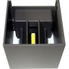 Aplica Led Neagra 6W De Perete Exterior 606 - 2