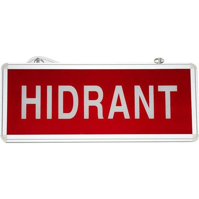 Lampa Iluminat Emergenta Hidrant Simplu  1