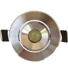 Spot Led 1W Rotund Rama Reglabila Aluminiu