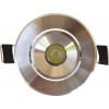 Spot Led 1W Rotund Rama Reglabila Aluminiu  1
