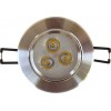 Spot Led 3X1W Rotund Rama Aluminiu - 1