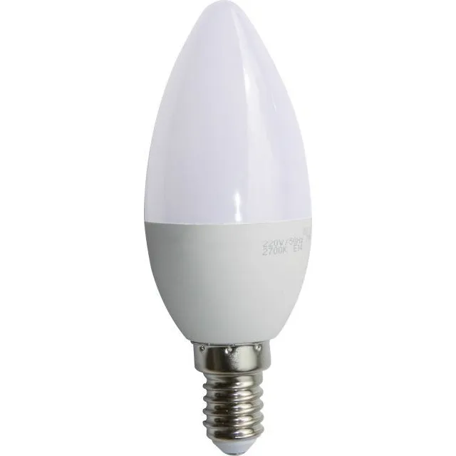Bec Led E14 7W Lumanare C37 Mat - 1