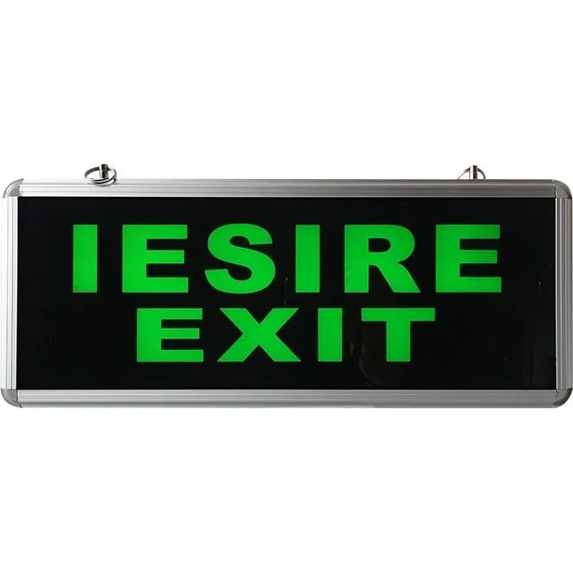 Lampa Iluminat Emergenta Iesire Exit Cu 2 Fete  1