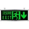 Corp Iluminat Siguranta Iesire Exit Sageata Jos Cu O Fata  1