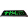 Corp Iluminat Siguranta Iesire Exit Sageata Sus - 2 Fete  3