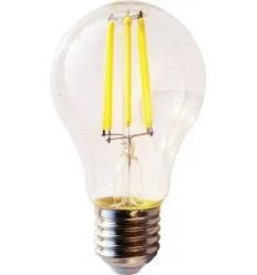 Bec Led Filament E27 10W A60 Alb Cald