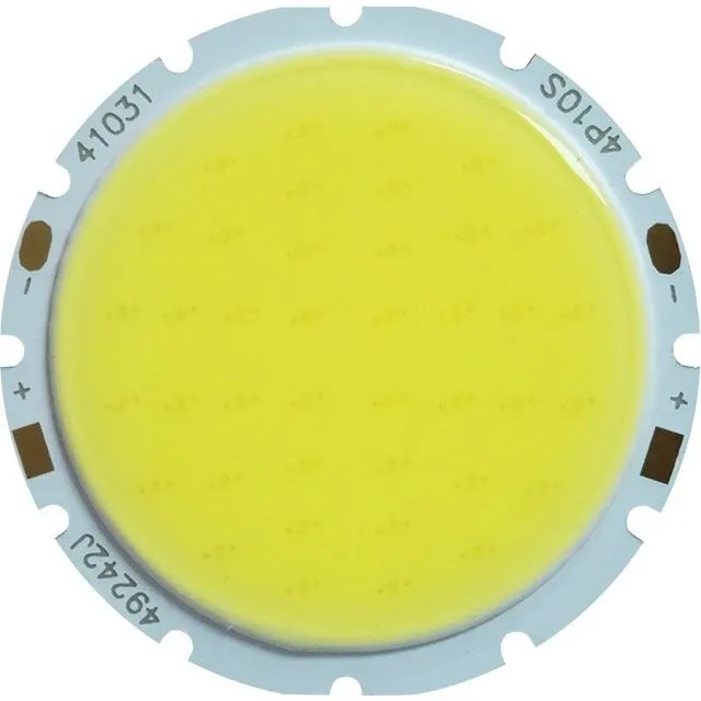 Chip Led 20W Cob Alb Rece Rotund - 1