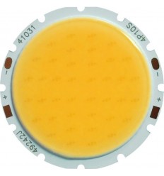 Chip Led 20W Cob Alb Cald Rotund