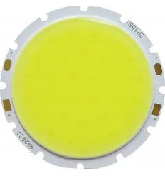 Chip Led 15W Cob Alb Rece Rotund