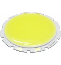 Chip Led 15W Cob Alb Rece Rotund