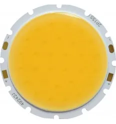 Chip Led 15W Cob Alb Cald Rotund