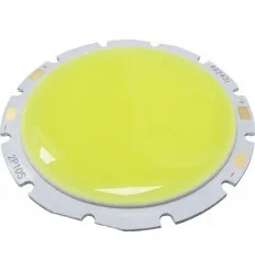 Chip Led 10W Cob Alb Rece Rotund