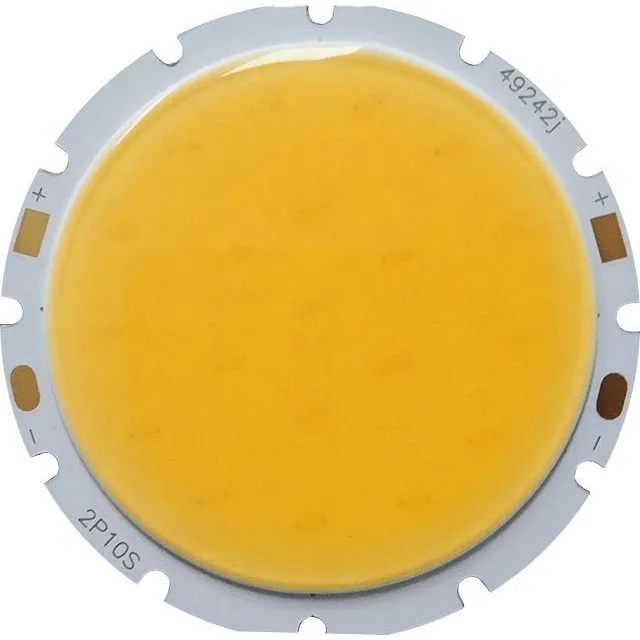 Chip Led 10W Cob Alb Cald Rotund - 1