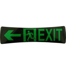 Autocolant Lampa Emergenta Exit Sageata Stanga