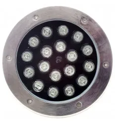 Spot Led Pavaj 18X1W Ip65 Rgb Cu Telecomanda