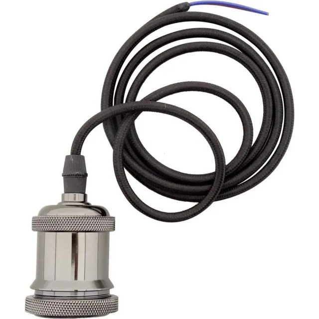 Pendul E27 Vintage Antracit - 1