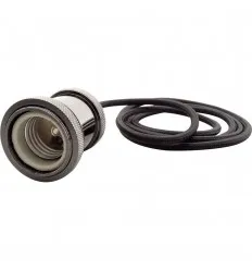 Pendul E27 Vintage Antracit