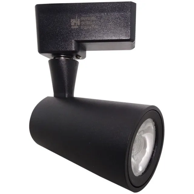 Spot Led Pe Sina 30W Negru Cu Alb Cald - 1