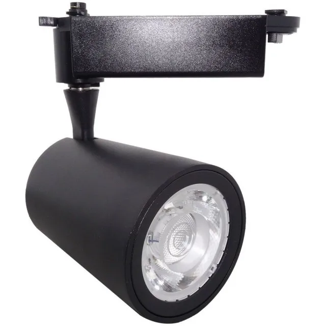 Spot Led Pe Sina 18W Negru Cu Alb Rece - 1