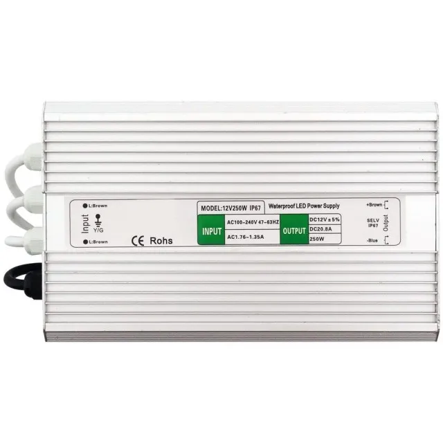 Sursa Alimentare Banda Led 12V 250W Ip65 - 1