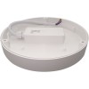 Aplica Led Bat 12W Rotunda Ip65 Alb Rece  3