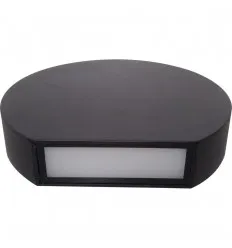 Aplica Led Semicerc 7W Alb Cald Ip65