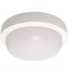Aplica Led Bat 12W Rotunda Ip65 Alb Rece