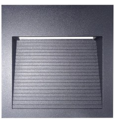 Spot Led 6W Patrat Aplicat Pe Perete Ip65