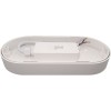 Aplica Led Bat 18W Ovala Rama Alba Ip65 Alb Natural  3