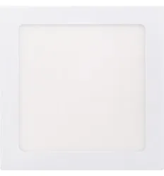 Spot Led 15W Patrat Cu Rama Alba