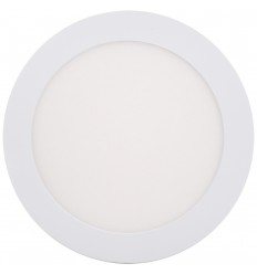 Spot Led 15W Rotund Slim Cu Rama Alba