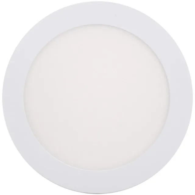 Spot Led 15W Rotund Slim Cu Rama Alba  1