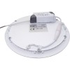 Spot Led 15W Rotund Slim Cu Rama Alba  3