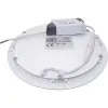 Spot Led 15W Rotund Slim Cu Rama Alba  3