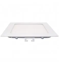 Spot Led 9W Slim Patrat Cu Rama Alba