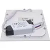 Spot Led 9W Slim Patrat Cu Rama Alba  3