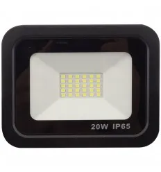 Proiector Led 20W Smd Ultra Slim Fantas IP65 Alb Rece