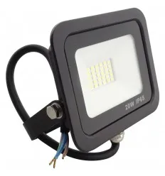 Proiector Led 20W Smd Ultra Slim Fantas IP65 Alb Rece
