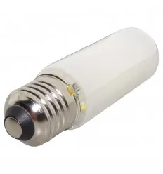 Bec Led Filament E27 6.5W Tubular Mat Alb Rece