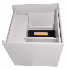 Aplica Led Alba 6W Alb Cald De Perete Exterior 606